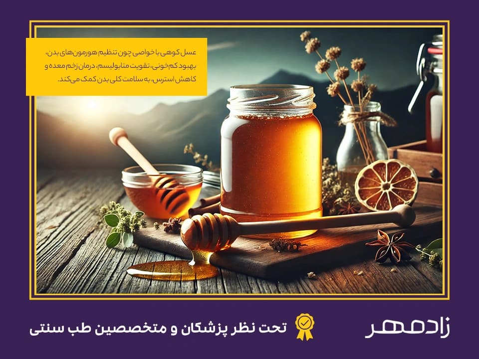 خواص عسل کوهی از نظر طب سنتی - Traditional medicine and mountain honey properties
