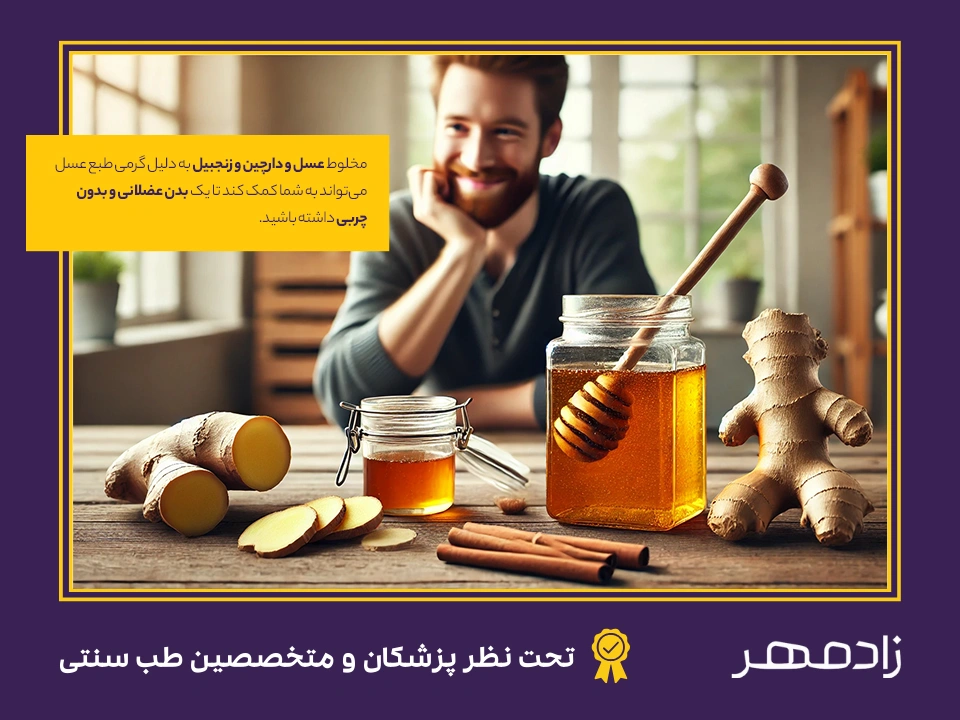 خواص دارچین، زنجبیل و عسل برای بدن - Cinnamon, ginger and honey combination properties