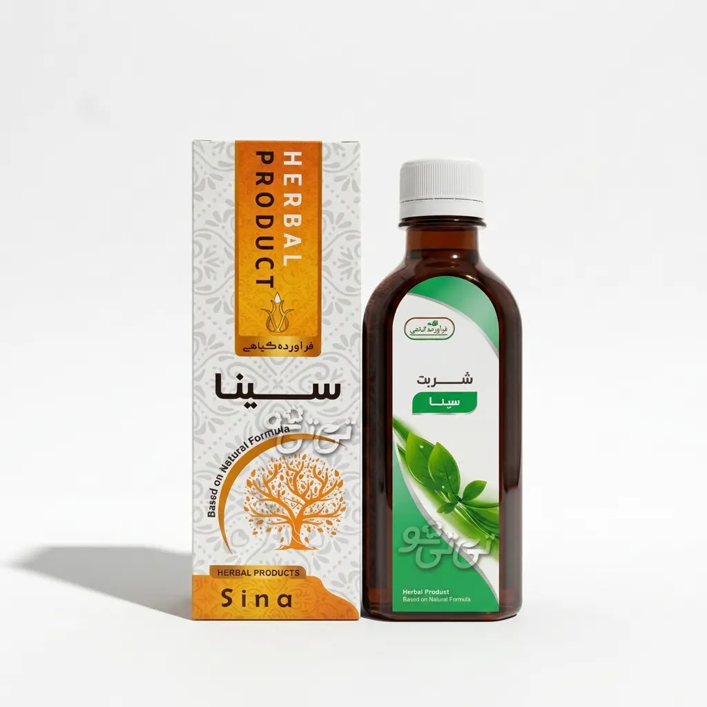 خرید شربت سینا (۲۰۰ سی‌سی) (لا‌و‌ی‌گل)