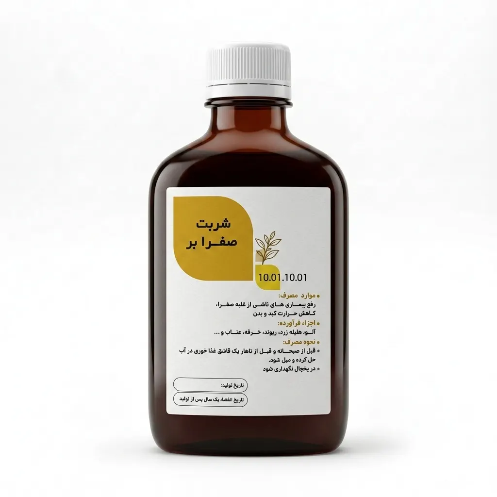 خرید شربت صفرابر (۲۵۰‌سی‌سی)