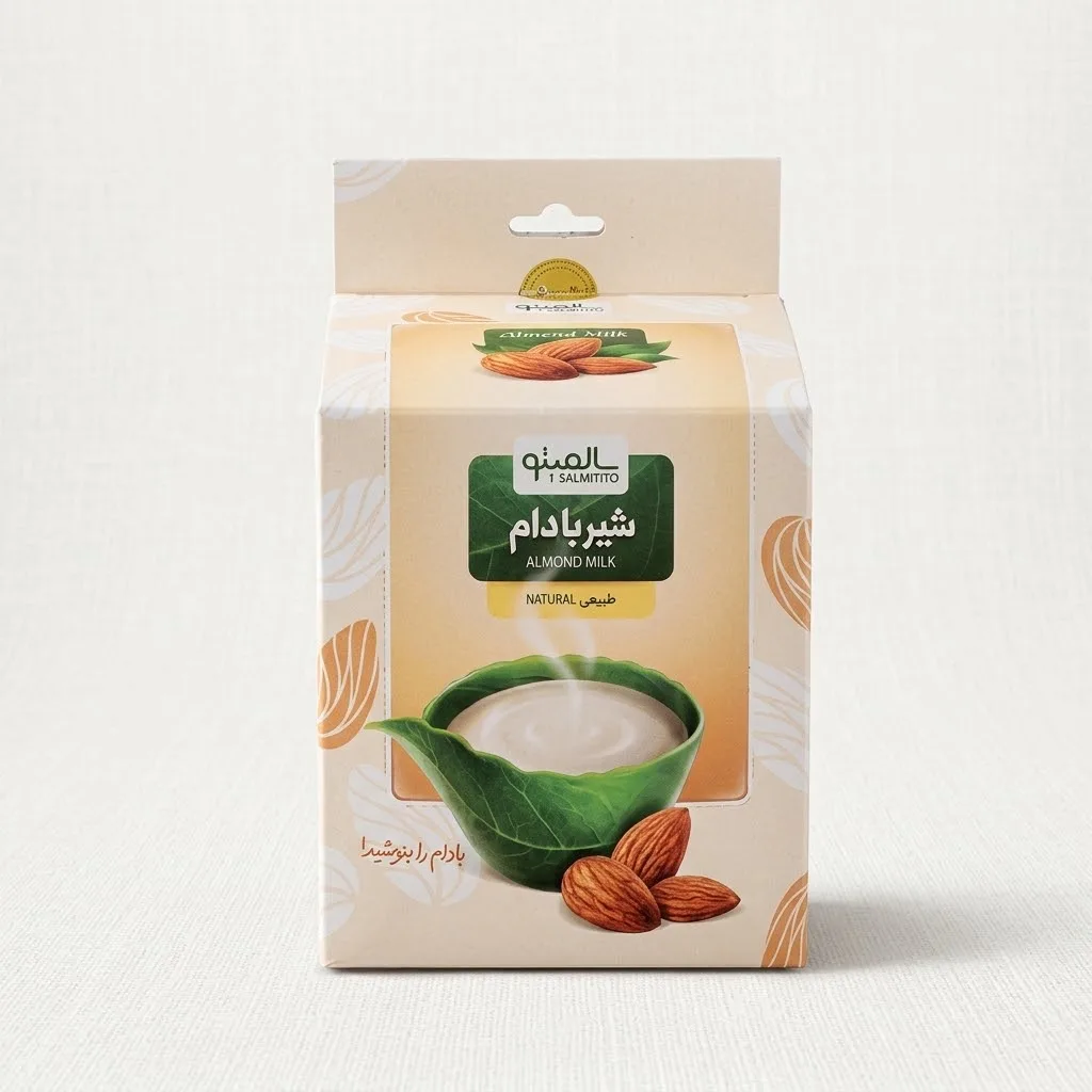خرید پودر شیر بادام (۱۰ساشه‌) (سالمیتو)