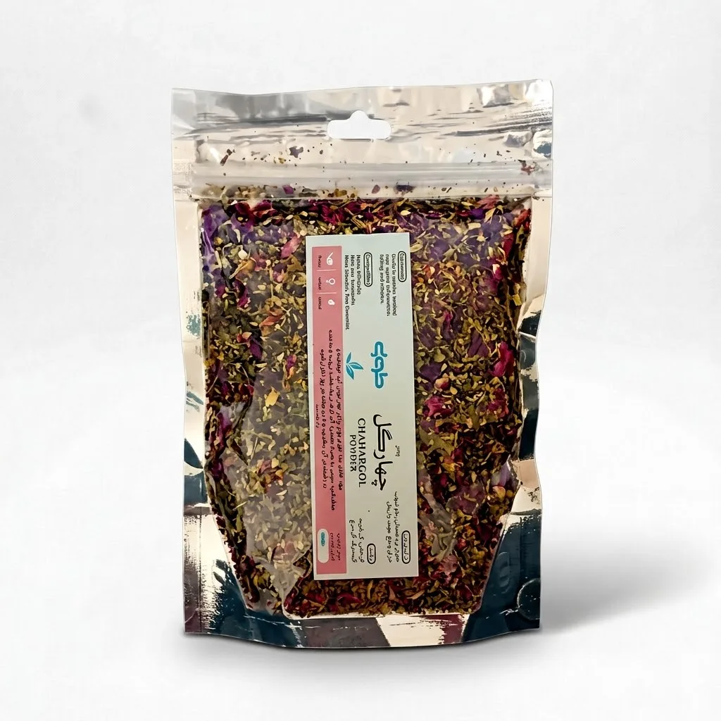 خرید پودر آبزن چهارگل (۶۰ گرم) (طوبی)