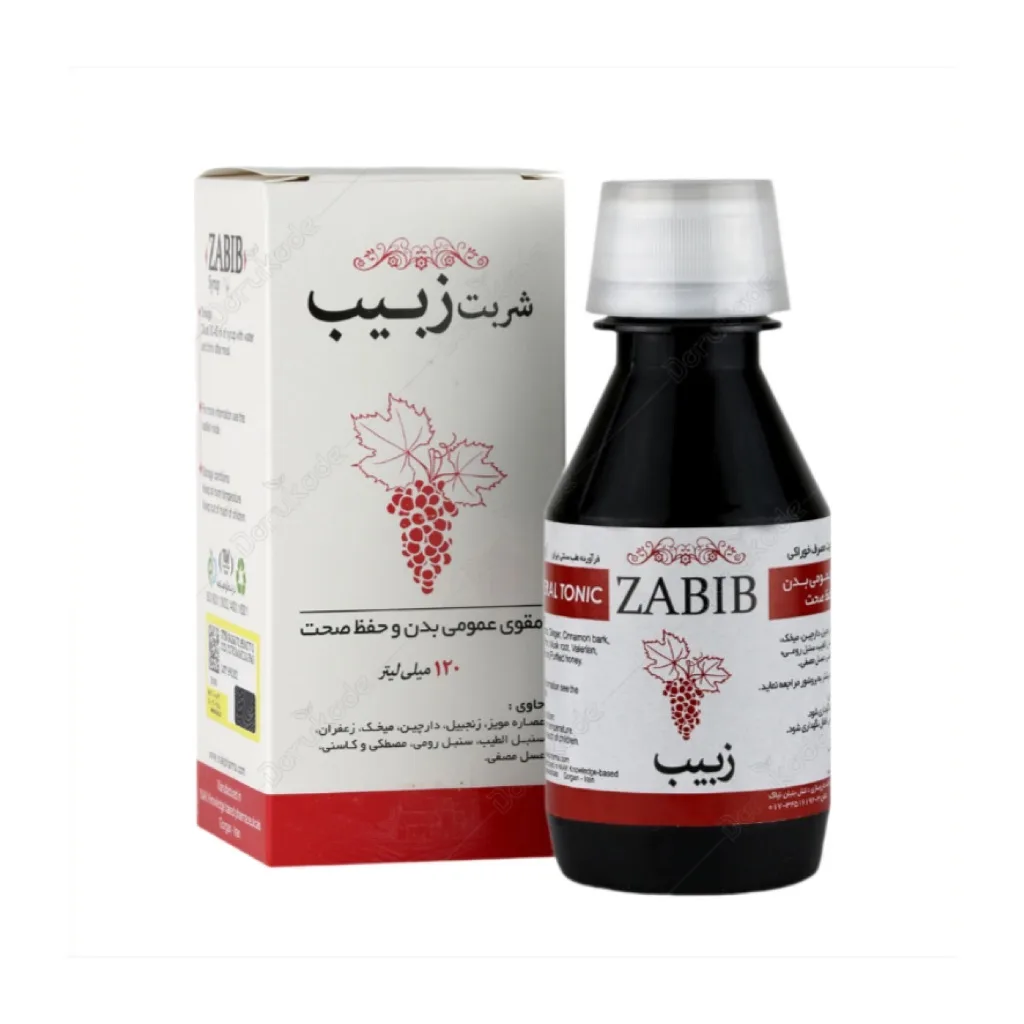 خرید شربت زبیب (۱۲۰سی‌سی) (نیاک)