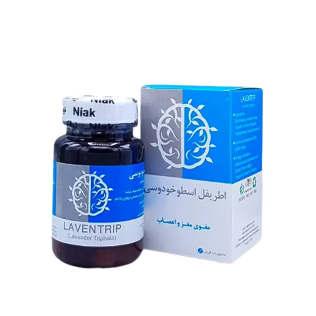 خرید قرص ۱۰۰ عددی اطریفل اسطوخودوسی [لاون تریپ] (نیاک)