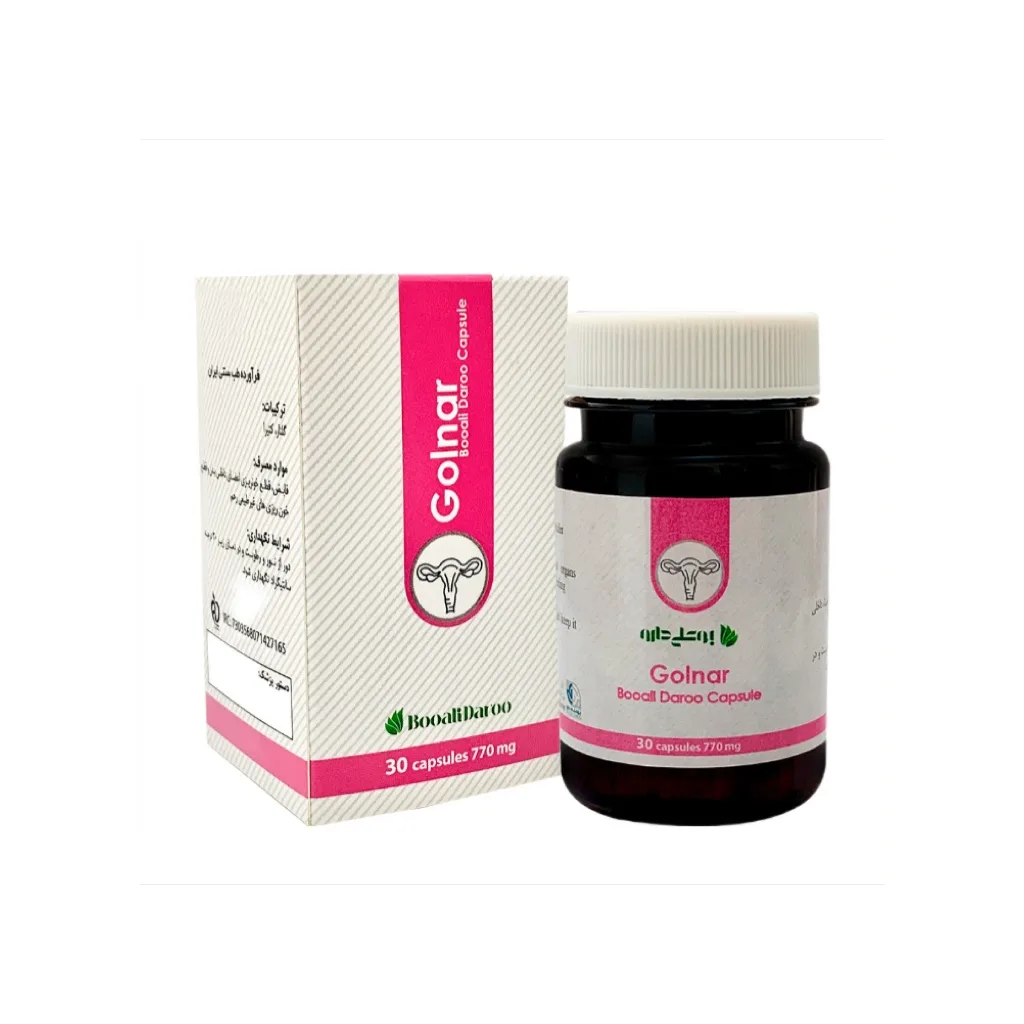 خرید کپسول ۳۰ عددی گلنار (بوعلی‌دارو)