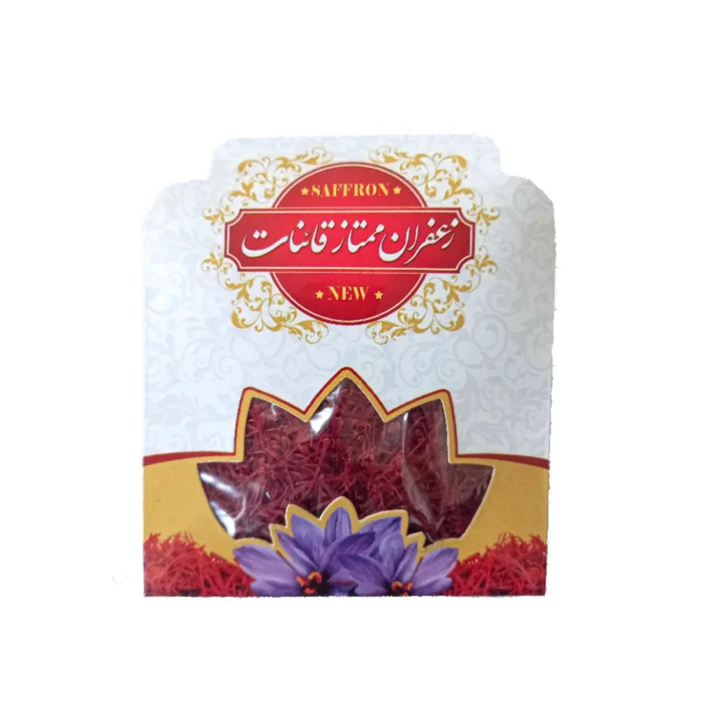 خرید زعفران رشته‌ای بریده ممتاز قائنات (یک مثقال)