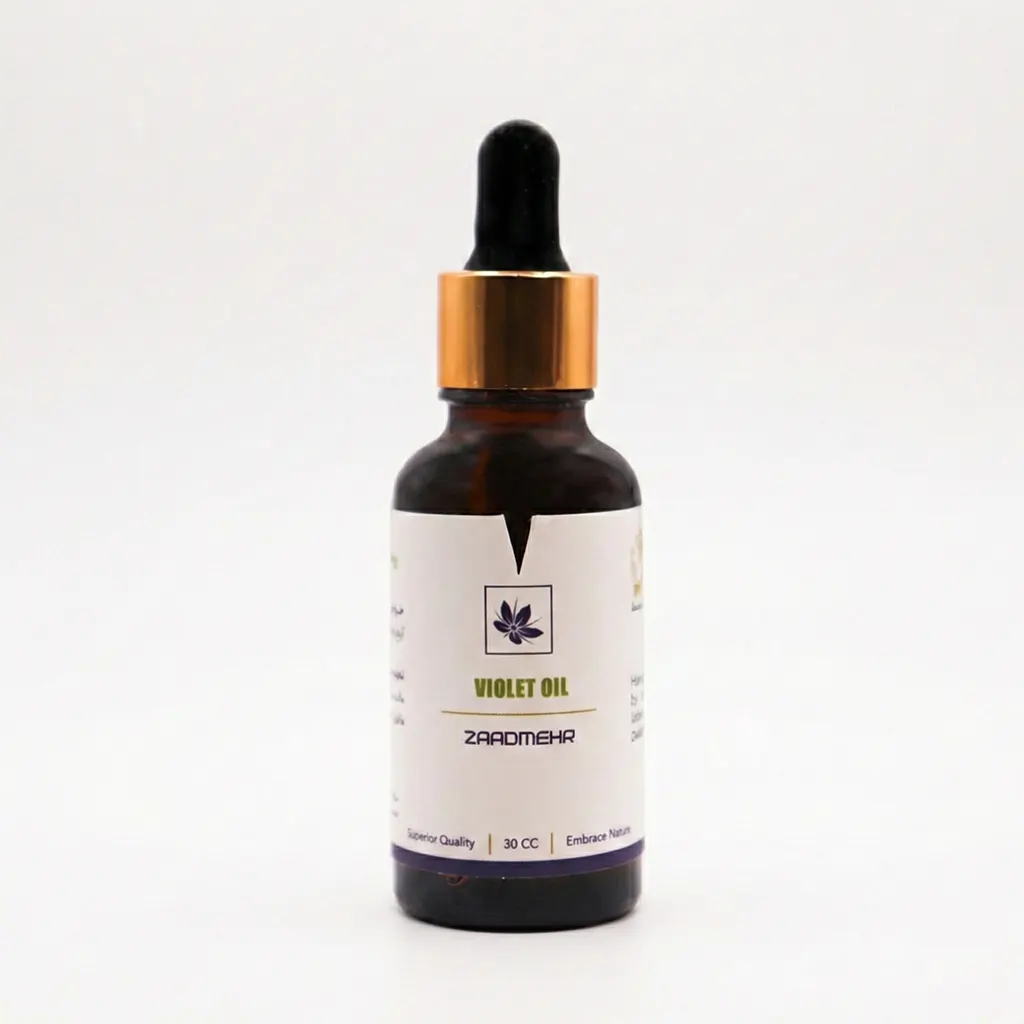 روغن بنفشه پایه زیتون زادمهر