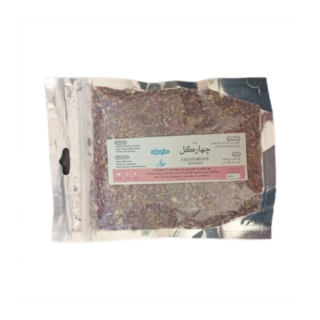 خرید پودر آبزن چهارگل (۶۰ گرم) (طوبی)