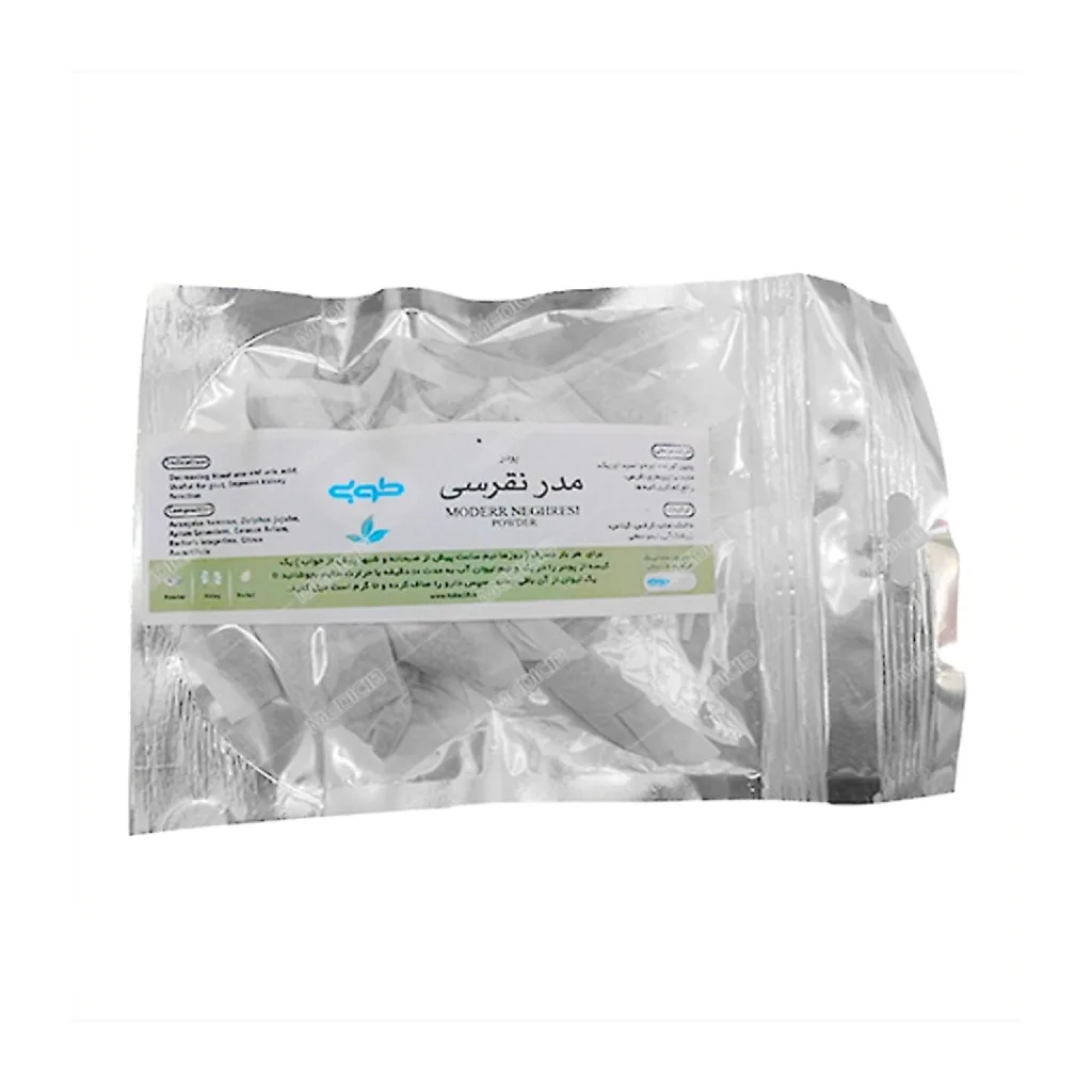 خرید پودر مدر نقرسی  (۱۵ تی‌بگ) (طوبی)