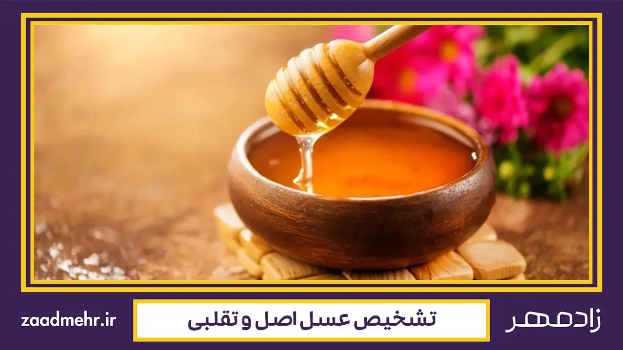 تشخیص عسل طبیعی از تقلبی - Distinguishing natural honey from fake