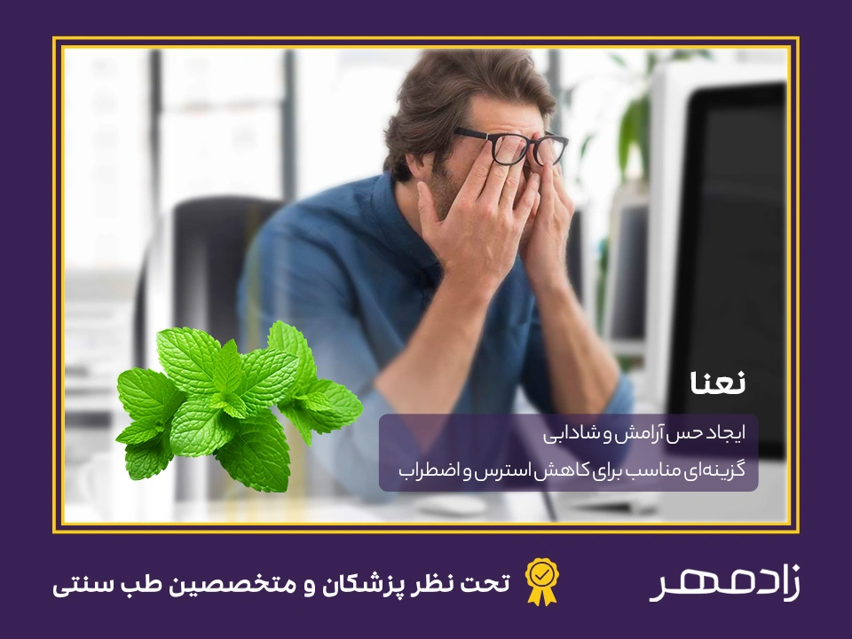 نعنا برای درمان استرس - Mint for stress treatment