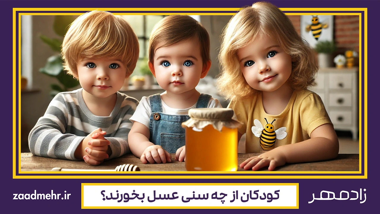 سن مناسب برای خوردن عسل برای کودکان - Age of eating honey in children